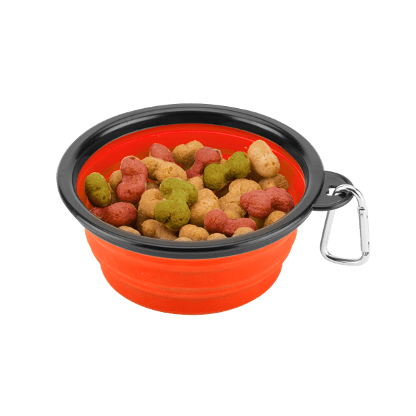 Collapsible Silicone Pet Bowl w/Carabiner 51
