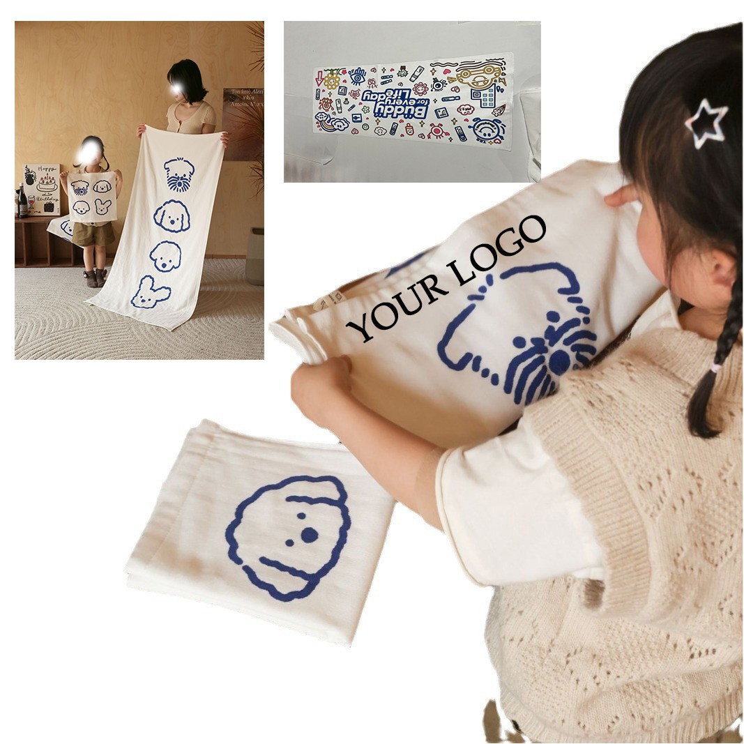 Kids Printed Large Multi-Surface Adult Bath Towel 4