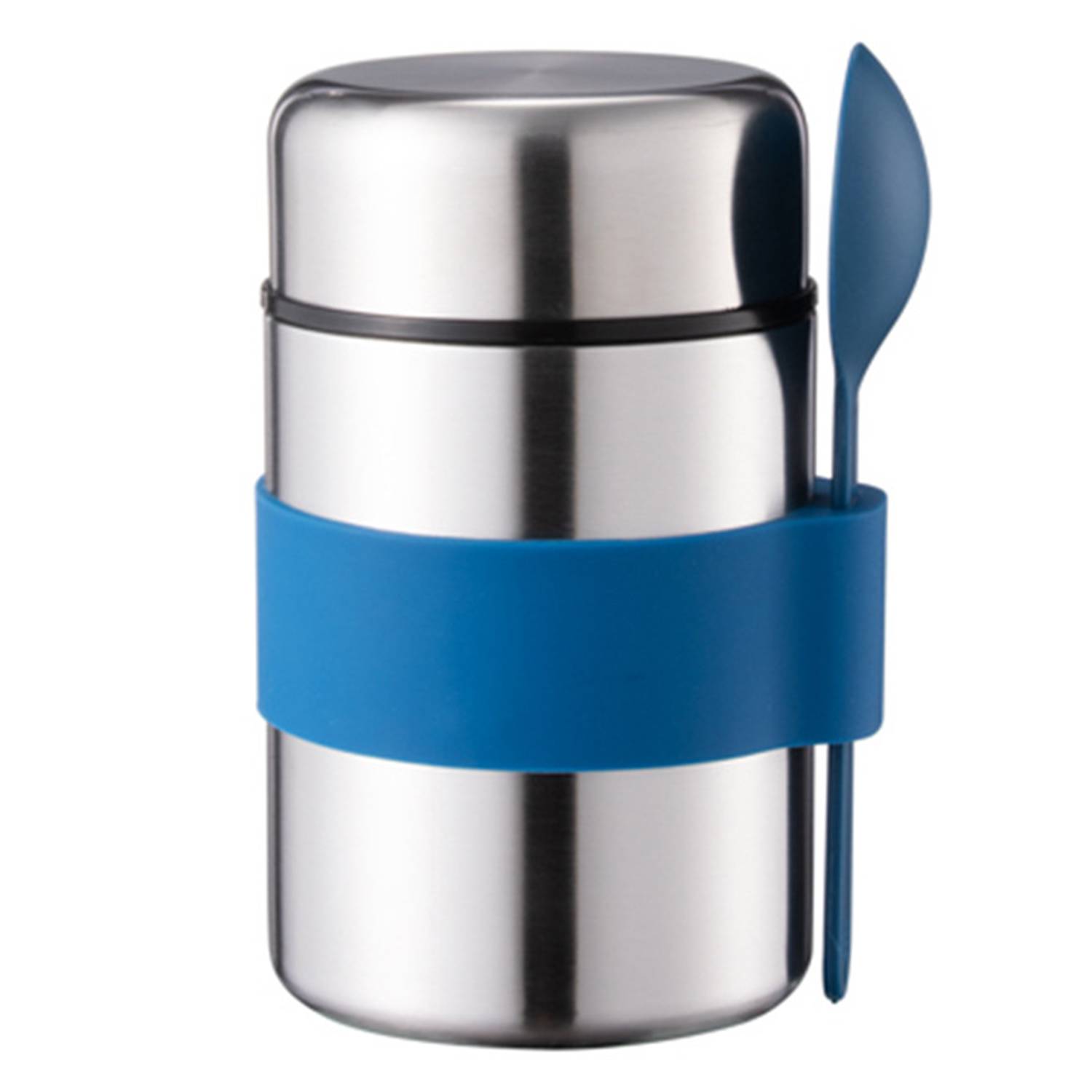13oz Stainless Steel Stew Beaker w/ Spoon 4