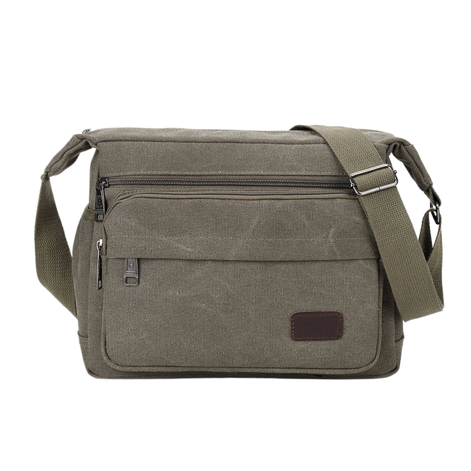 Canvas Crossbody Messenger Bag 6