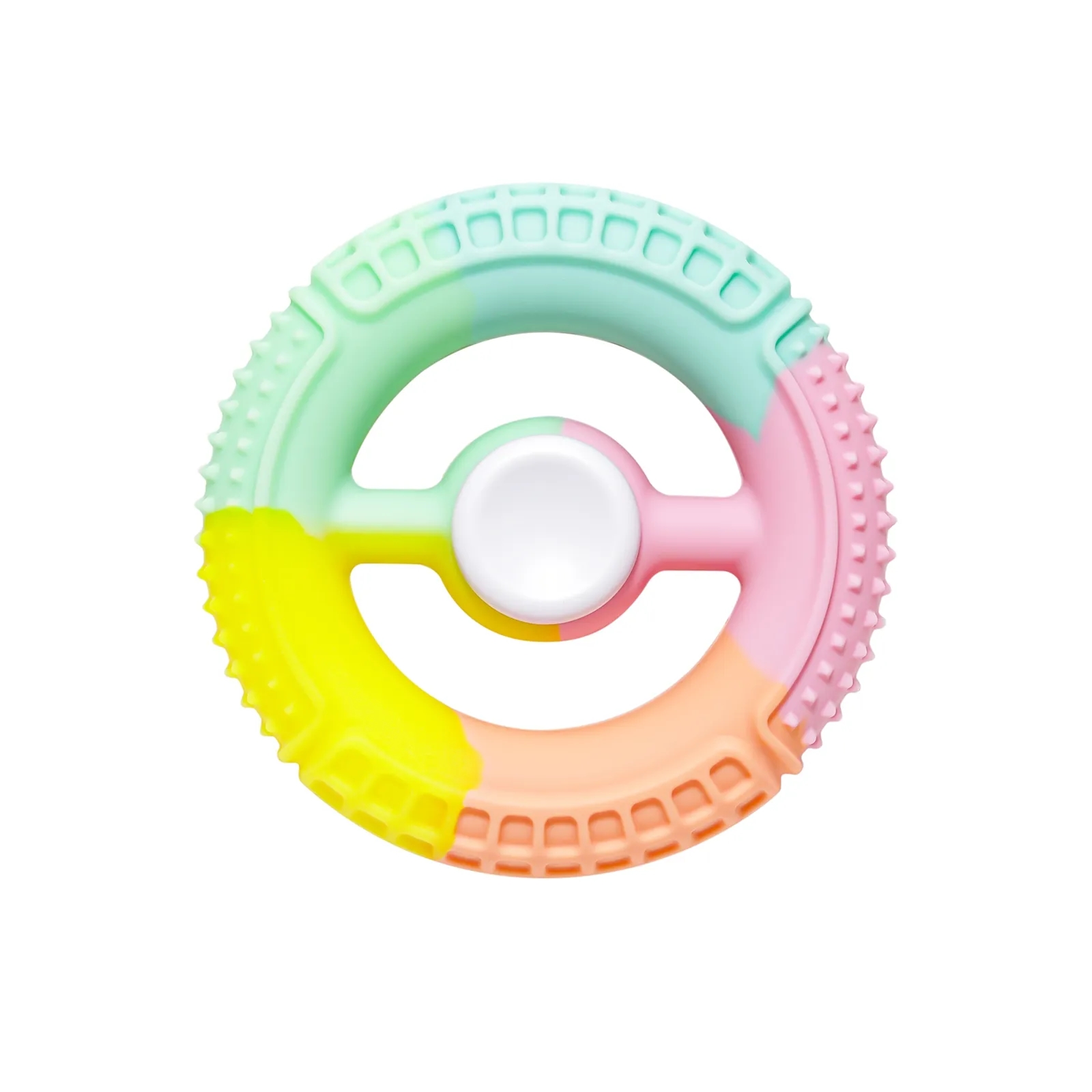 Silicone Fidget Spinner Stress Reliever & Exerciser 4