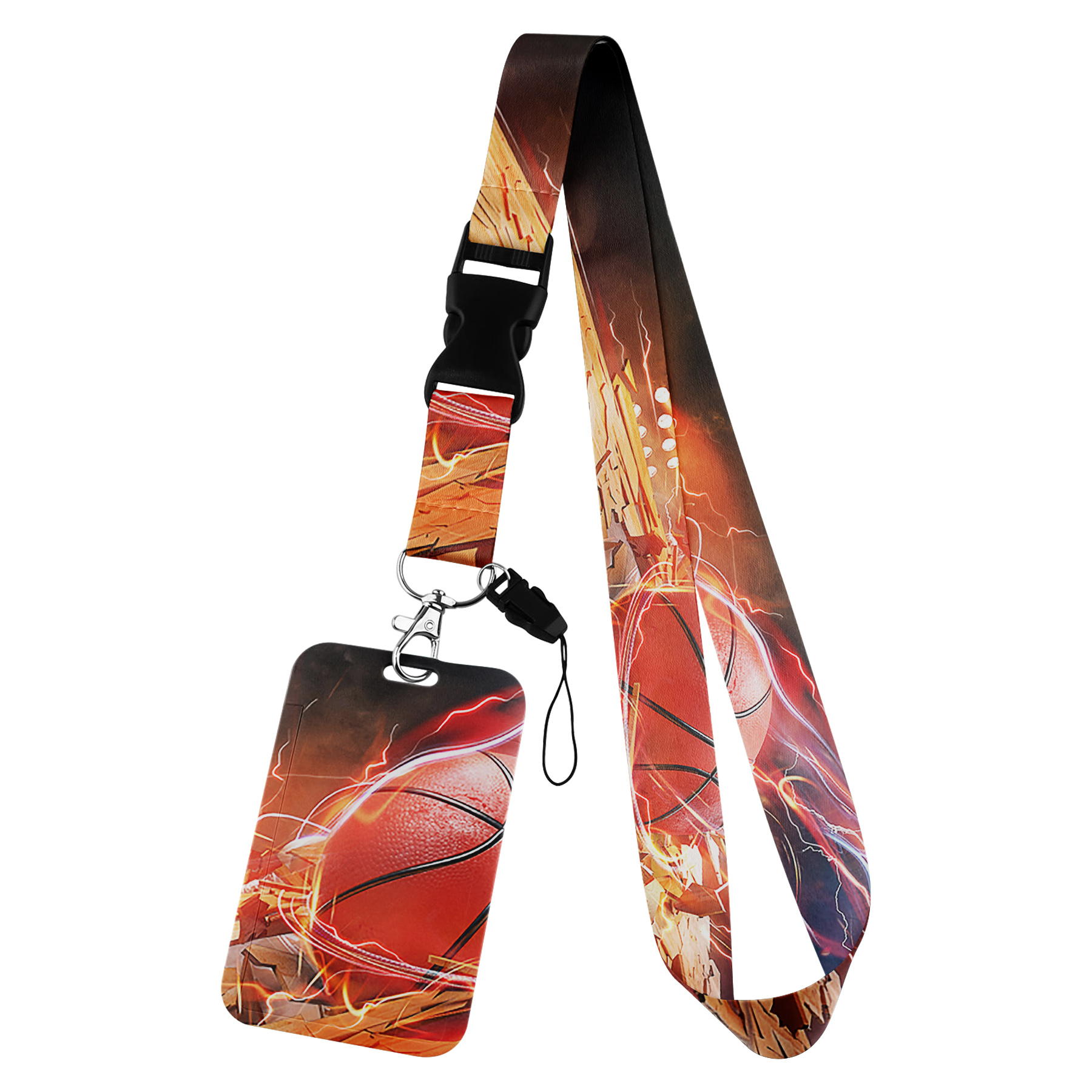 Vertical Version Work Permit Card Holder With Hanging Rope 11