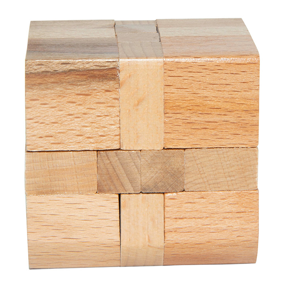 Wooden Rhombus Puzzle 4