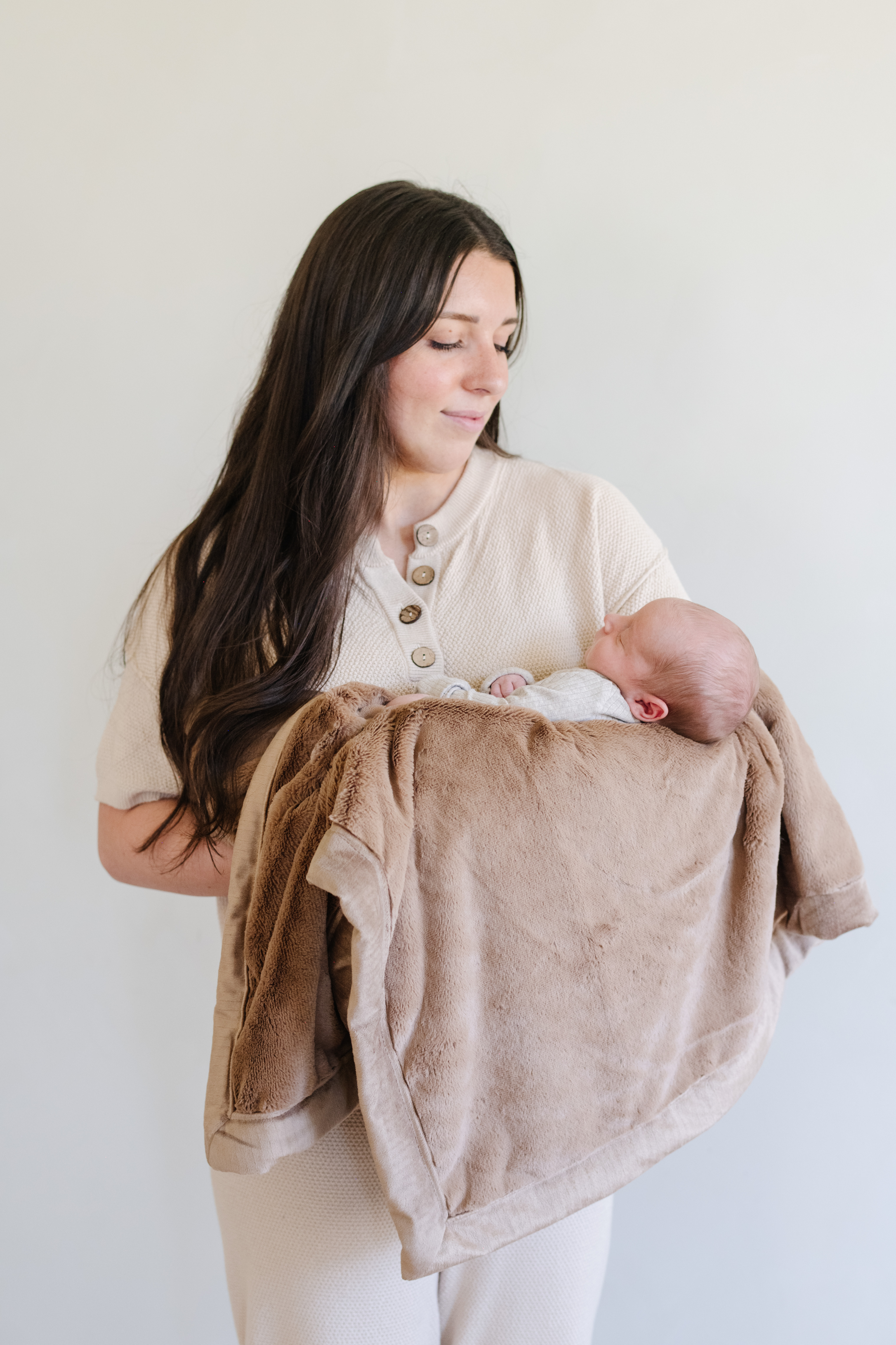 Lush Hazelnut-Receiving Luxury Blanket (30x40) 2