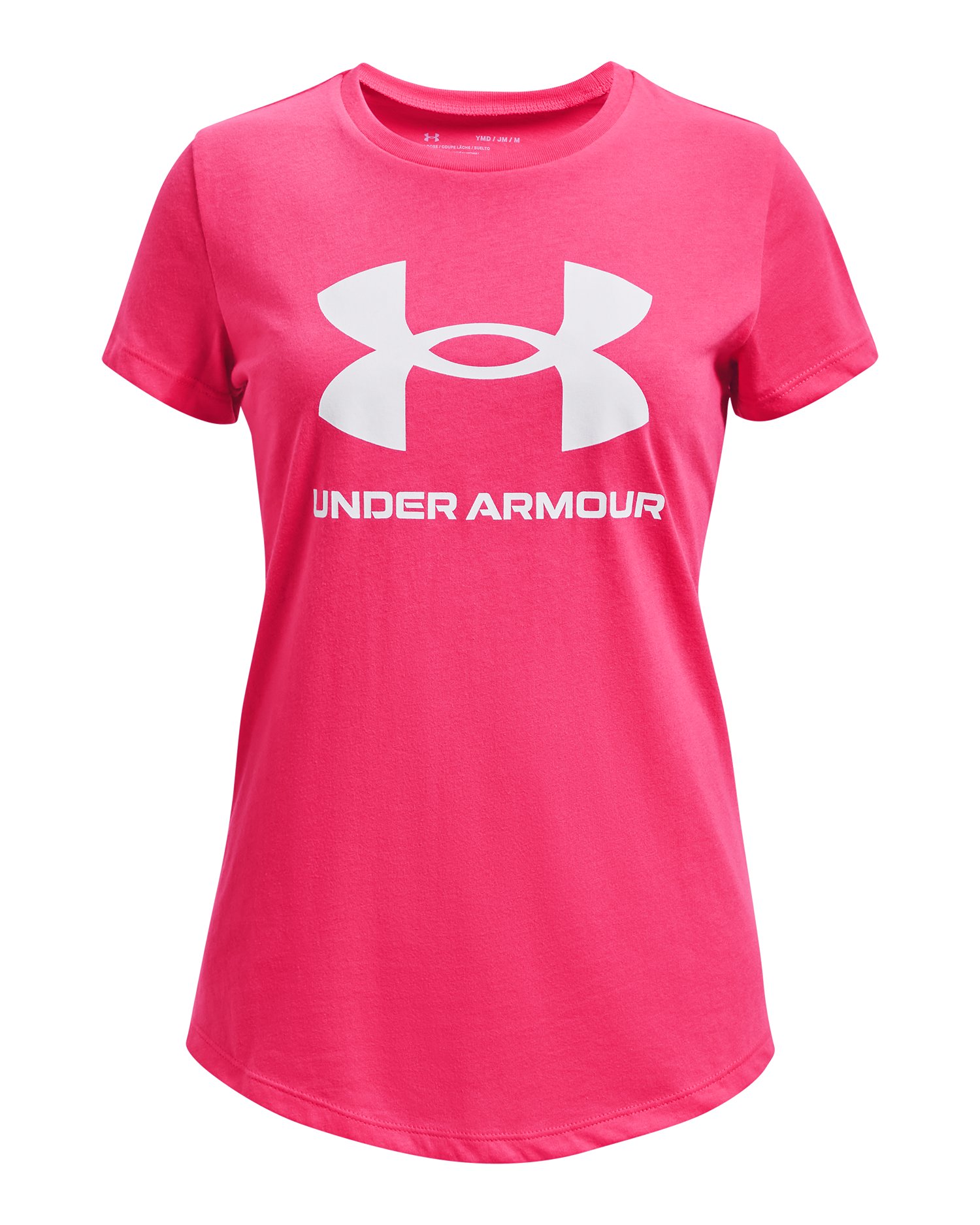 UA Graphic Girls' Short Sleeve 34