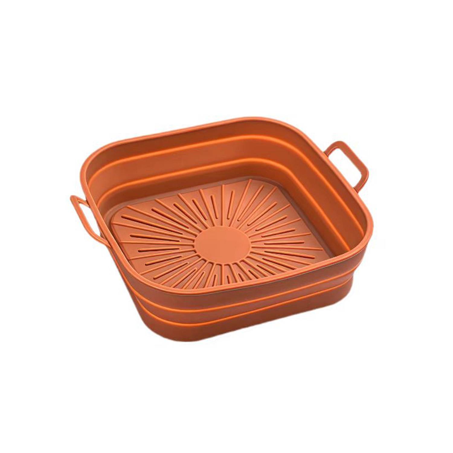 Foldable Silicone Air Fryer Liner – Odorless & Reusable 7
