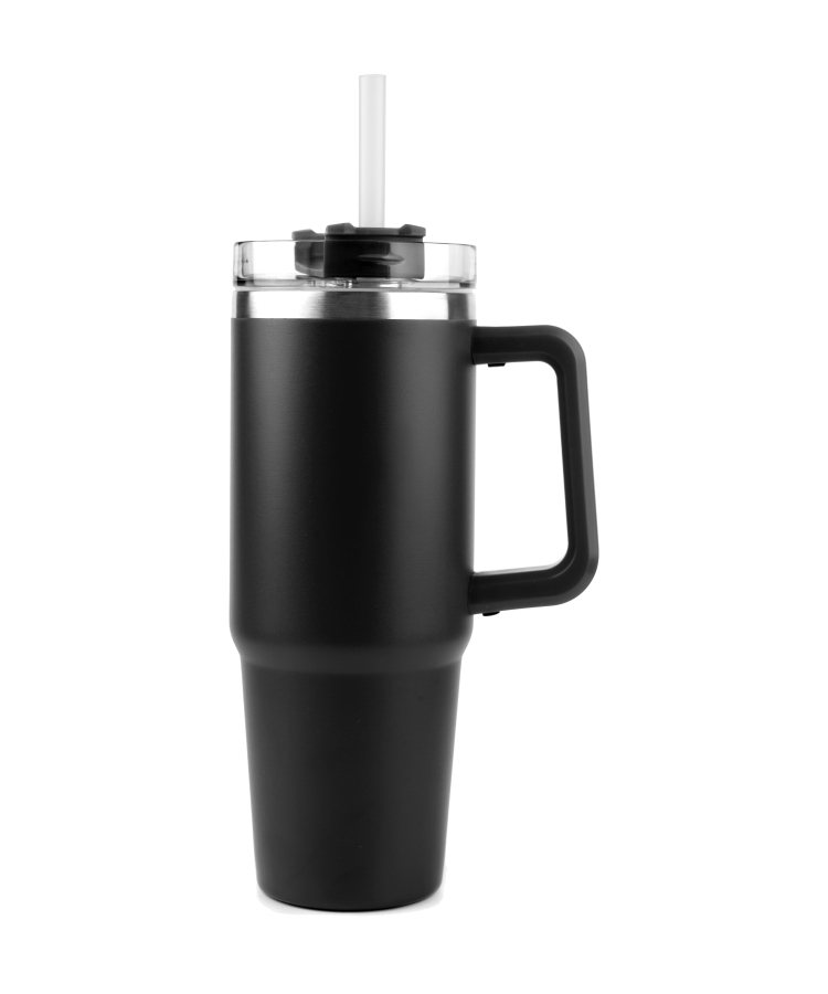 30oz SS Double Wall Vacuum Mug & Straw Lid with Twist Closure 5