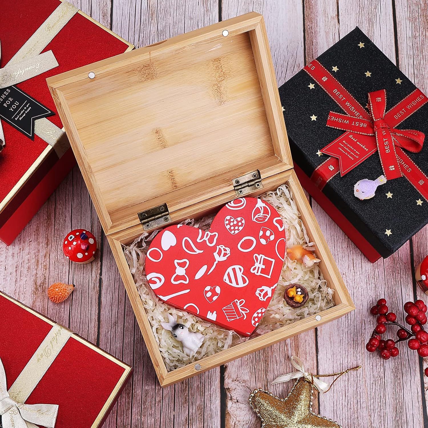 Natural Wooden Boxes 8