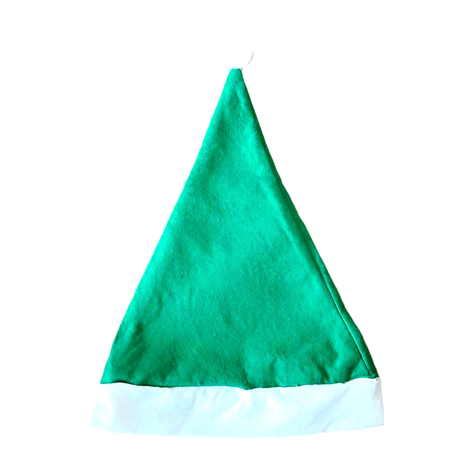 Velvet Christmas Santa Hat With Plush Liner 11.81" Width 15.75" Height 1