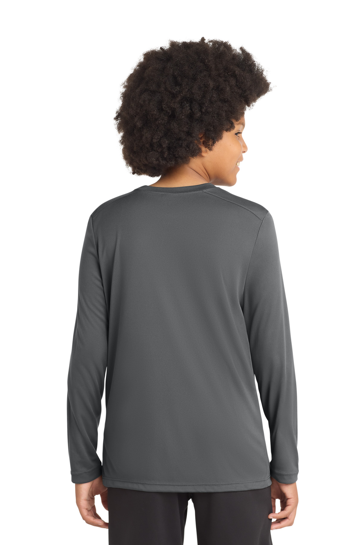 Sport-Tek Youth Posi-UV Pro Long Sleeve Tee. YST420LS 2