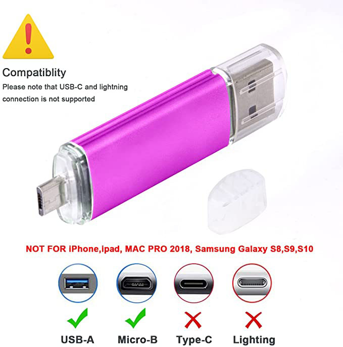 Micro USB 2.0 Flash Drive 8GB Memory Stick for Android Smart Phone 8