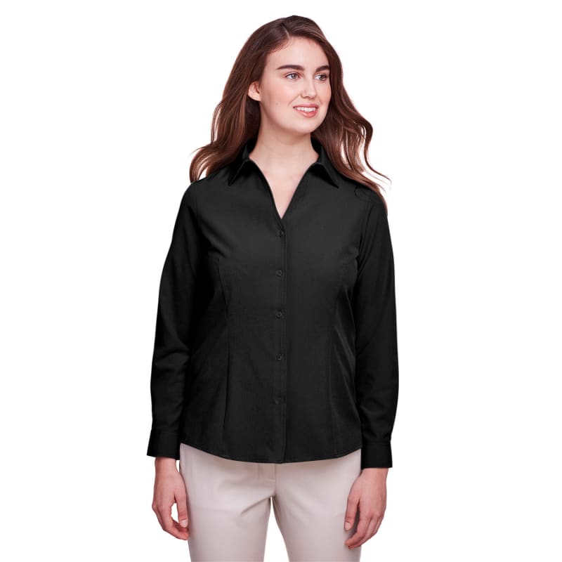 UltraClub Ladies' Bradley Performance Woven Shirt 13