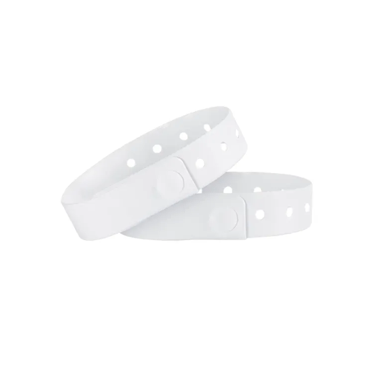 PVC Waterproof Identification Wristband 4