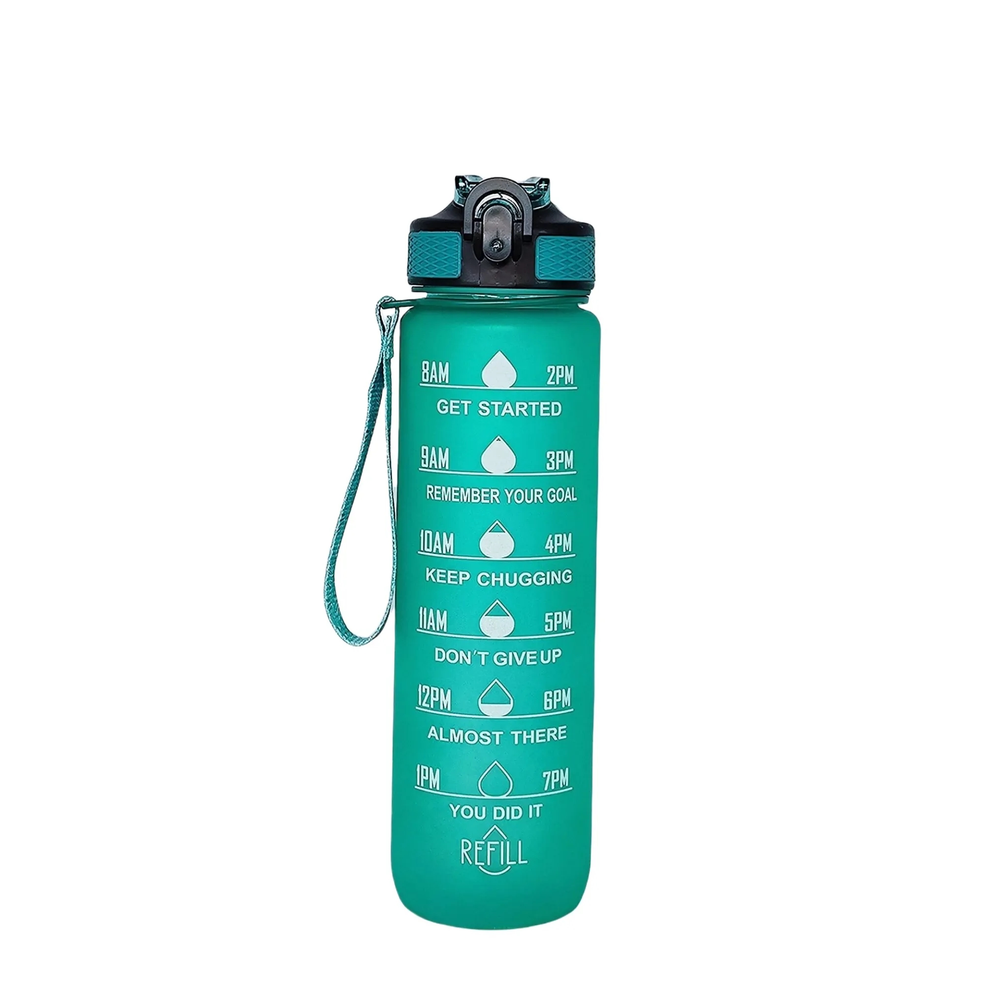 MOQ 34oz Durable Water Bottles Motivational with Time Marker 7