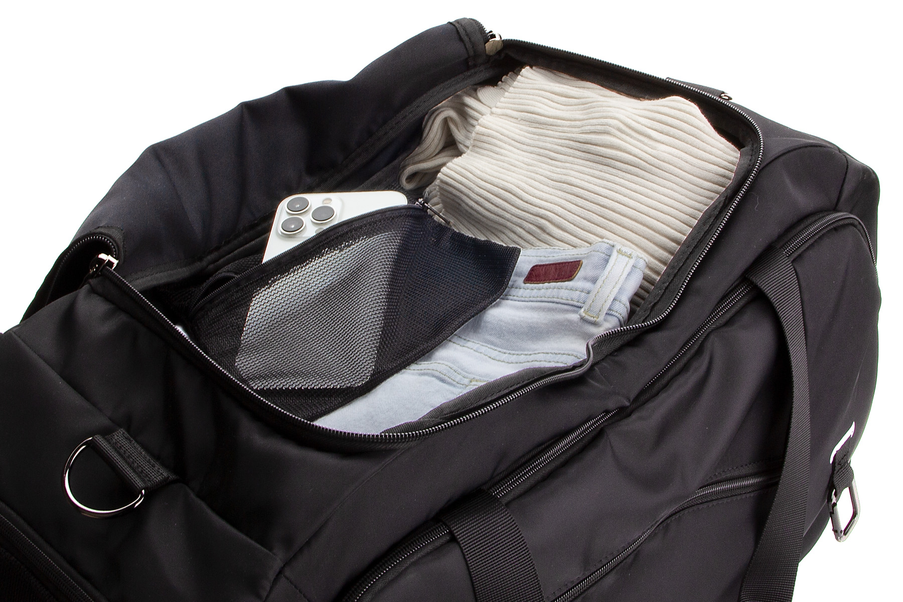 AeroLOFT® Jet Black Weekender Duffel 16