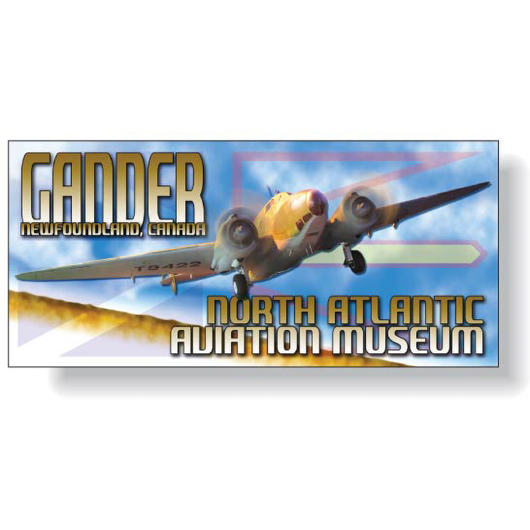 4 Colour Process Removable Matte Vinyl Bumper Decal (2.88"x6.5")