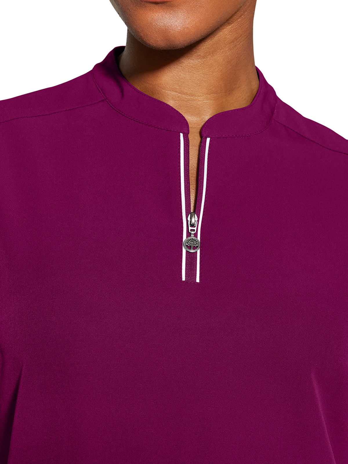 Healing Hands - 360 - Women's 2-Pocket Sandy Mandarin Collar Top 4