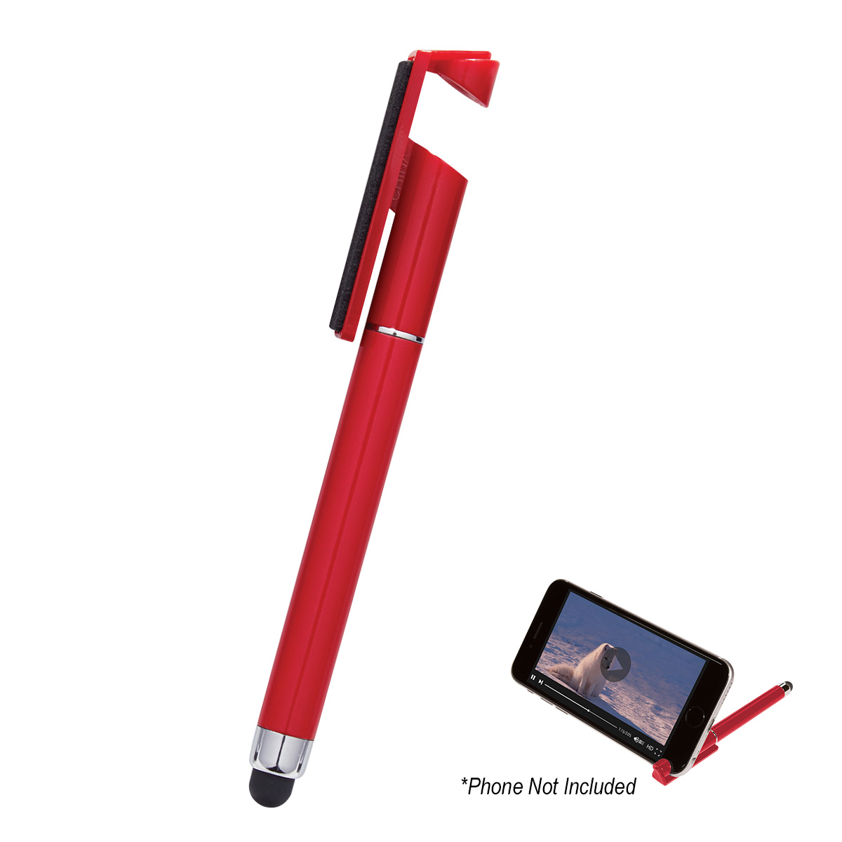 Stylus Pen With Phone Stand And Screen Cleaner 1