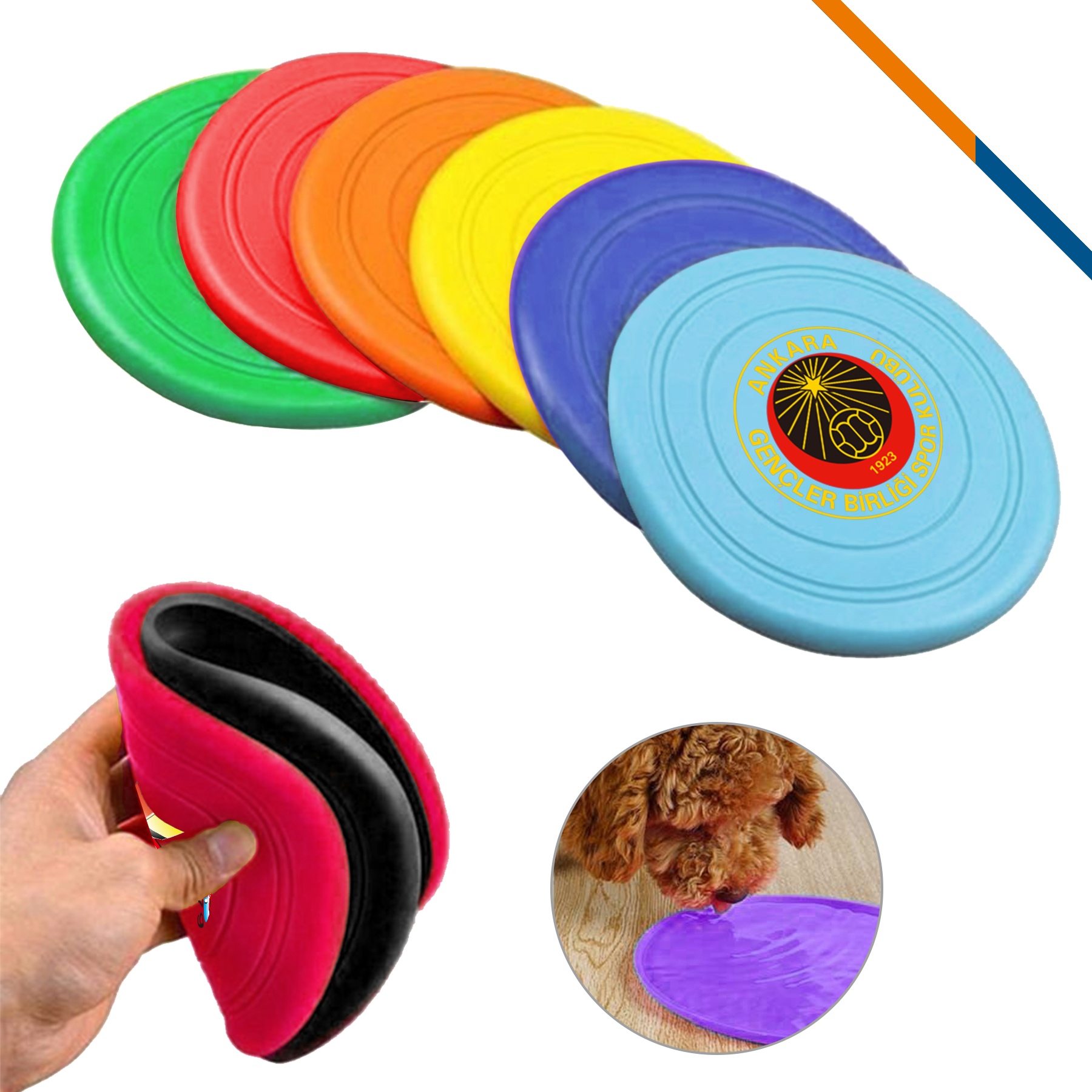 Brandy Silicone Flying Disc 11
