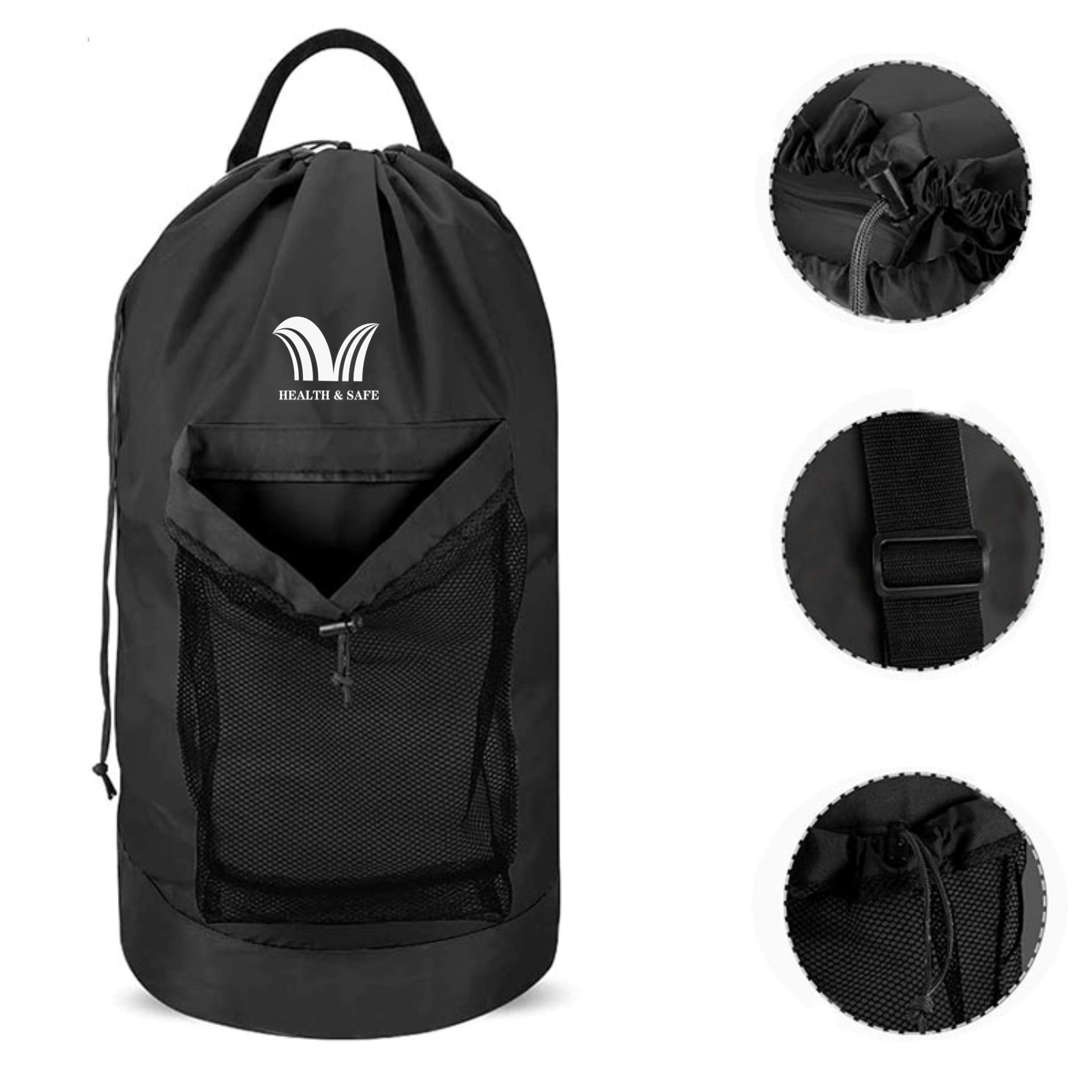 Laundry Bag With Mesh Pouch 1