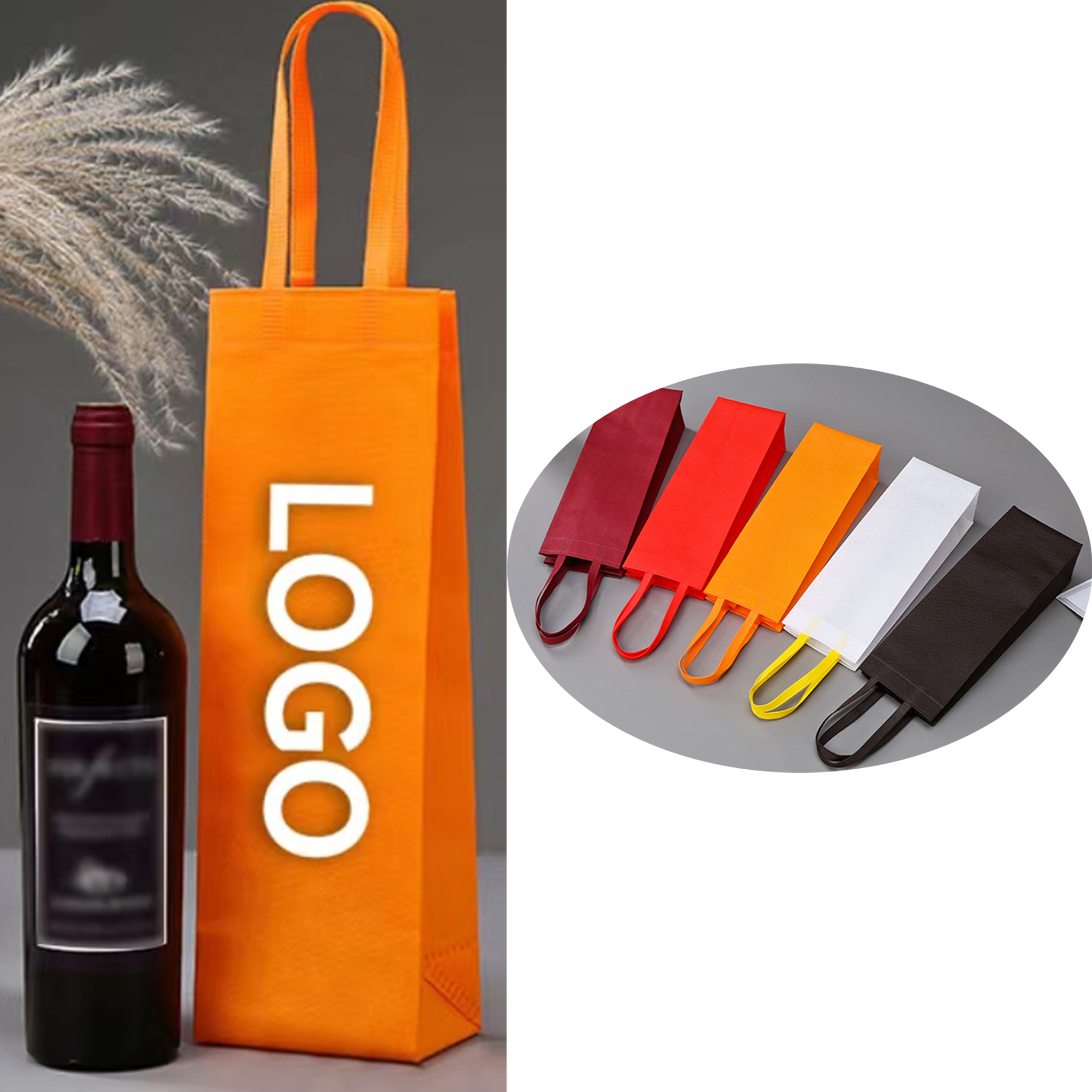Non-woven Red Wine Bag 1