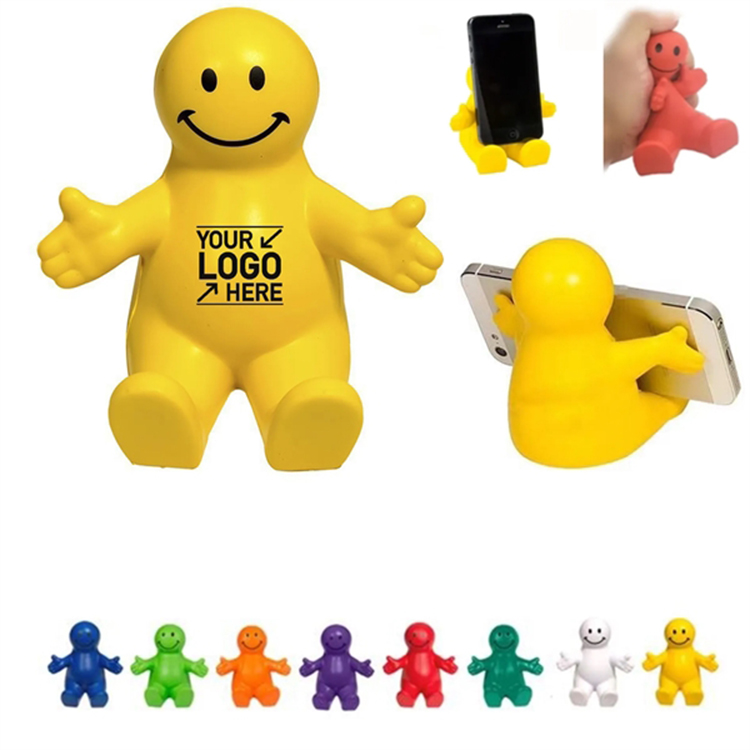 Custom Happy Dude Phone Holder Stress Reliever 1