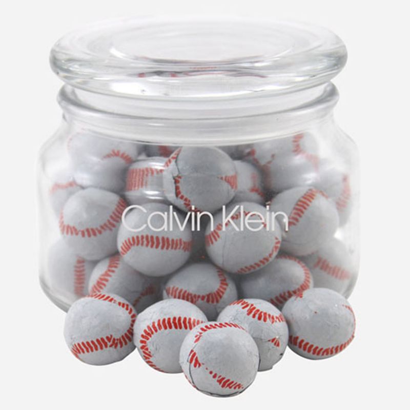 Jar with Chocolate Baseballs 1