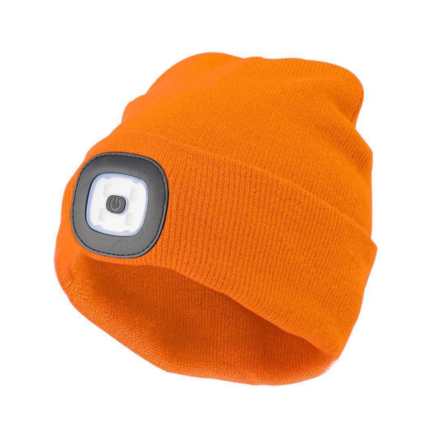 USB Rechargeable LED Acrylic Beanie Hat 3