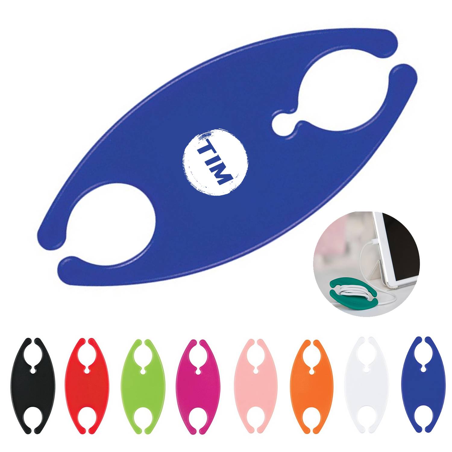 Mini Silicone Earphone Cable Winders