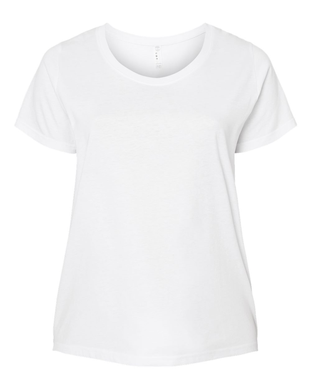 Women's Curvy Collection Fine Jersey Tee - 3816 4