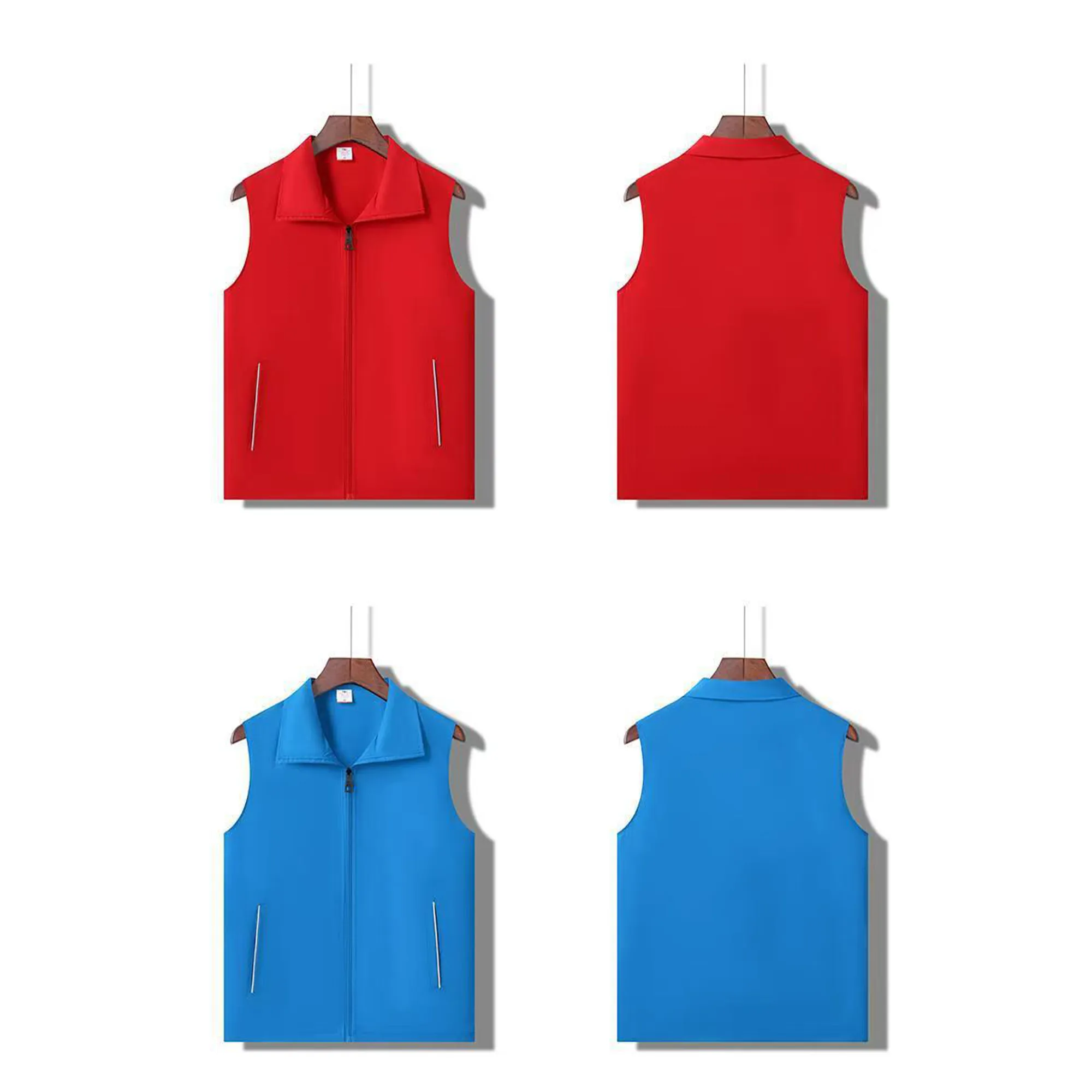 MOQ 20 Waterproof Red Work Vest 6