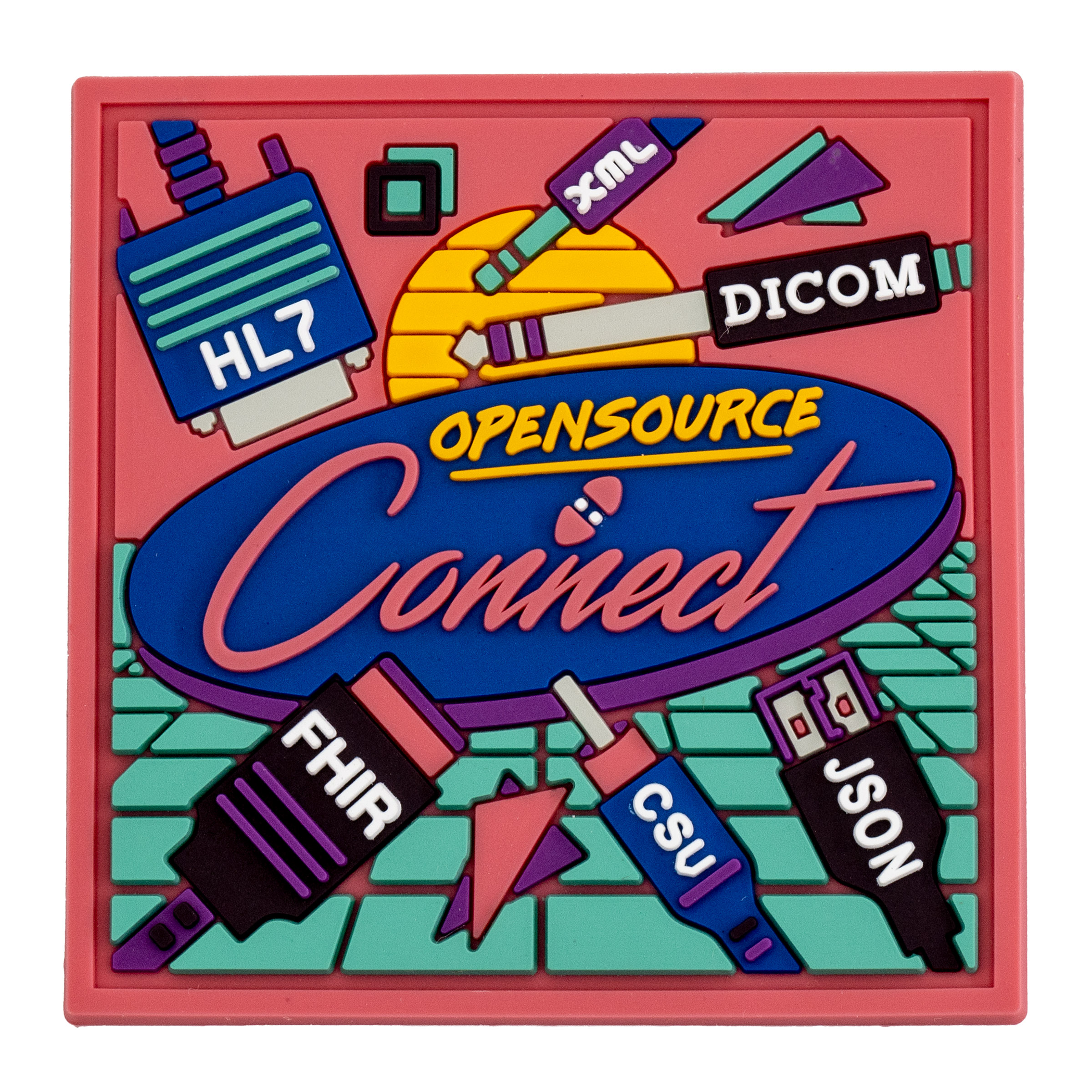 Custom Soft PVC Patch Labels (3") 2