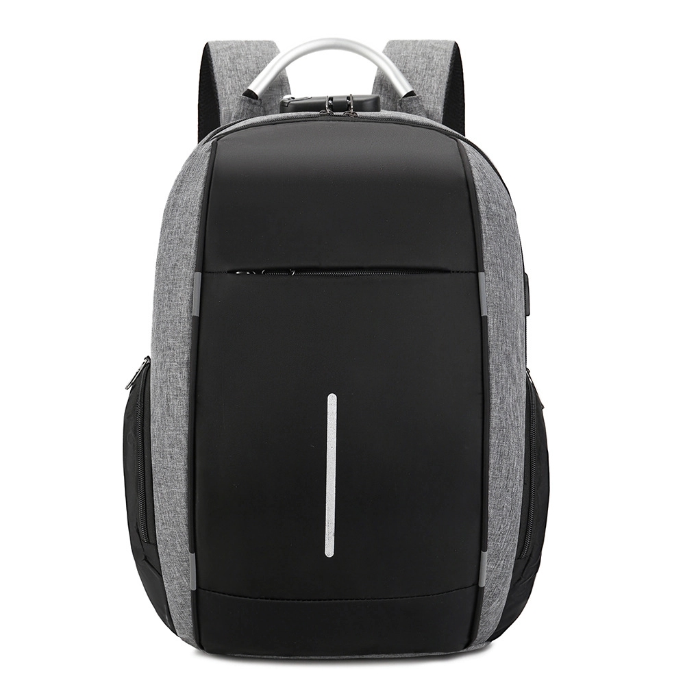 Custom Waterproof Laptop Backpack with USB Charging Port 3