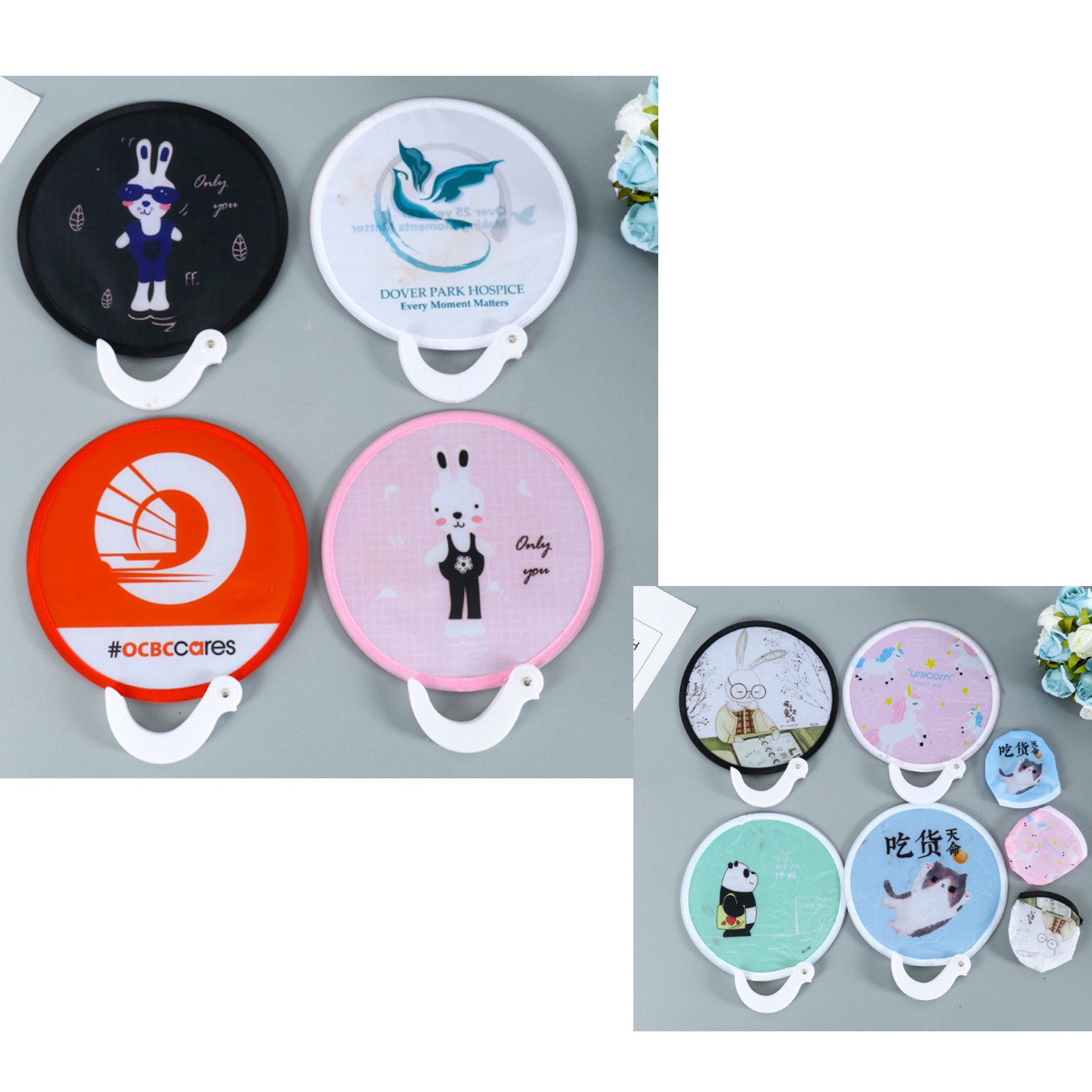 Foldable Fan With Handle 1