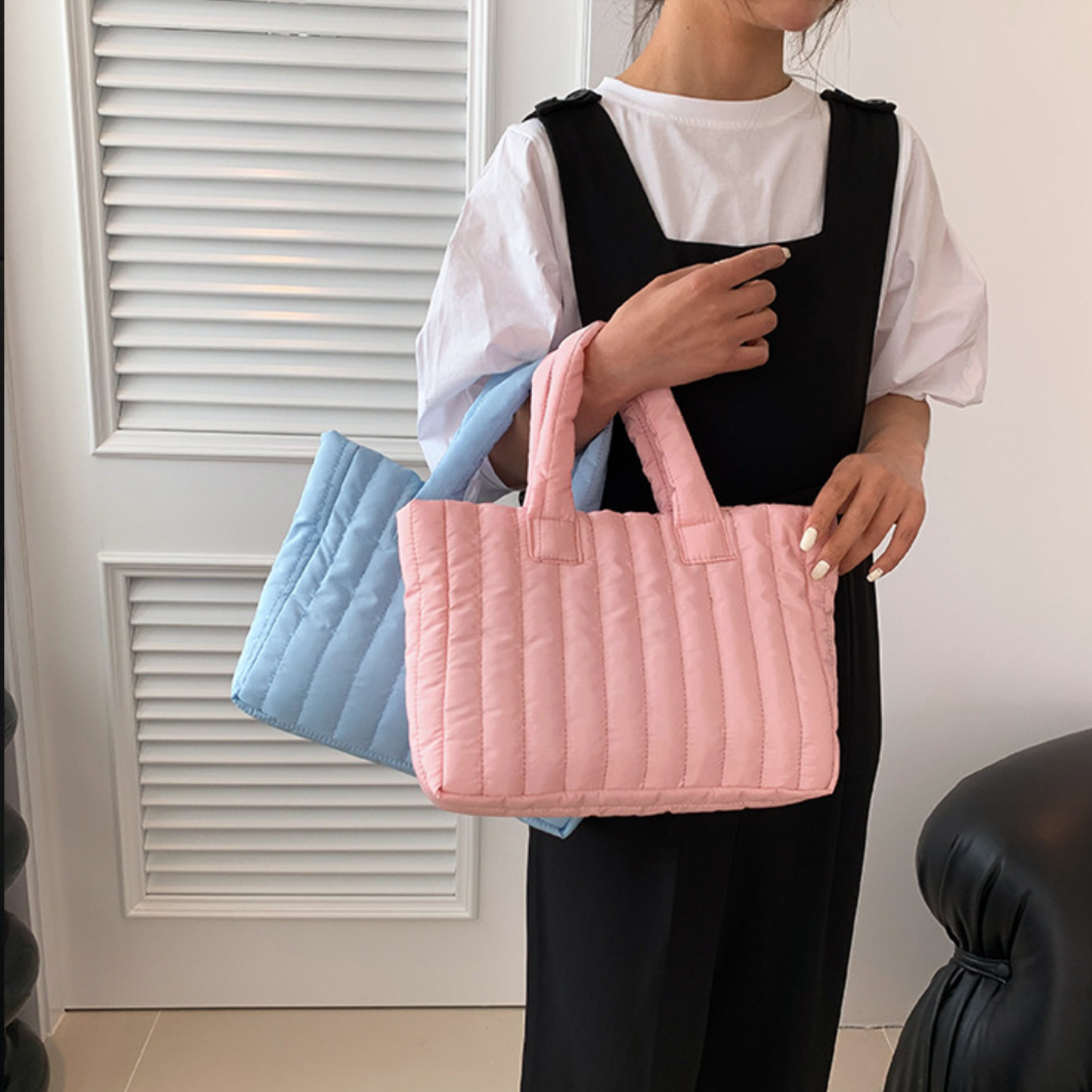 Puffer Purses Lightweight effortlessly outfit Women Tote Bag 18
