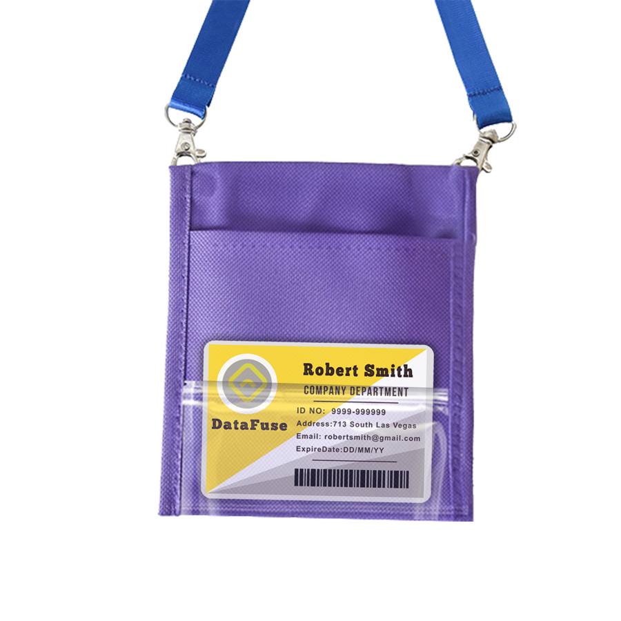 Adjustable Lanyard Neck Wallet - 6.75" x 5.25" 7