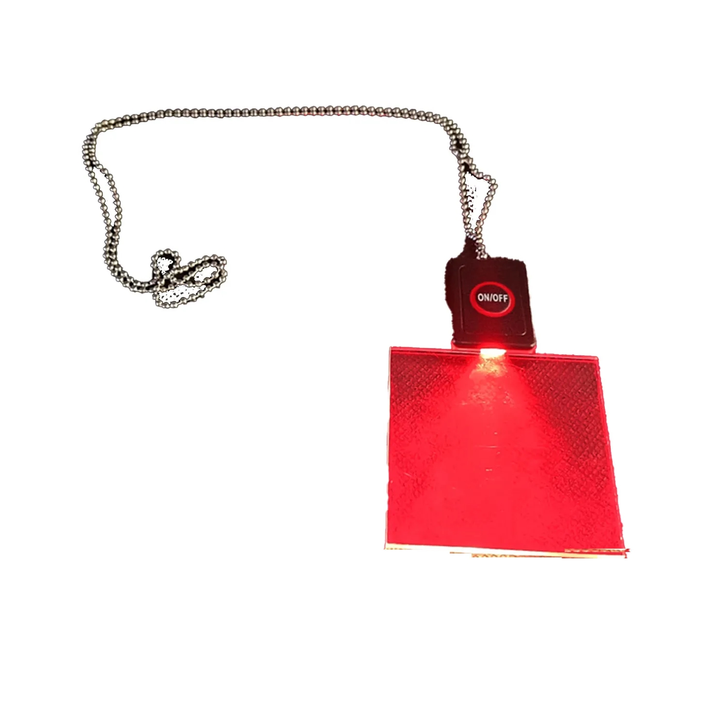 Led Light Up Neck Lanyard With Acrylic Holder 3