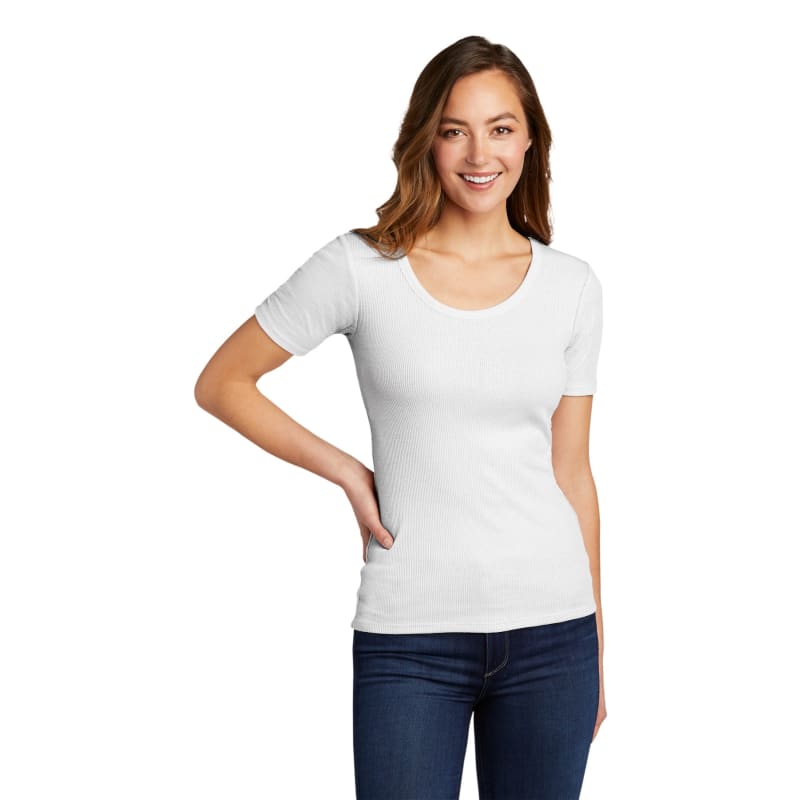 District Women's V.I.T. Rib Scoop Neck Tee 15