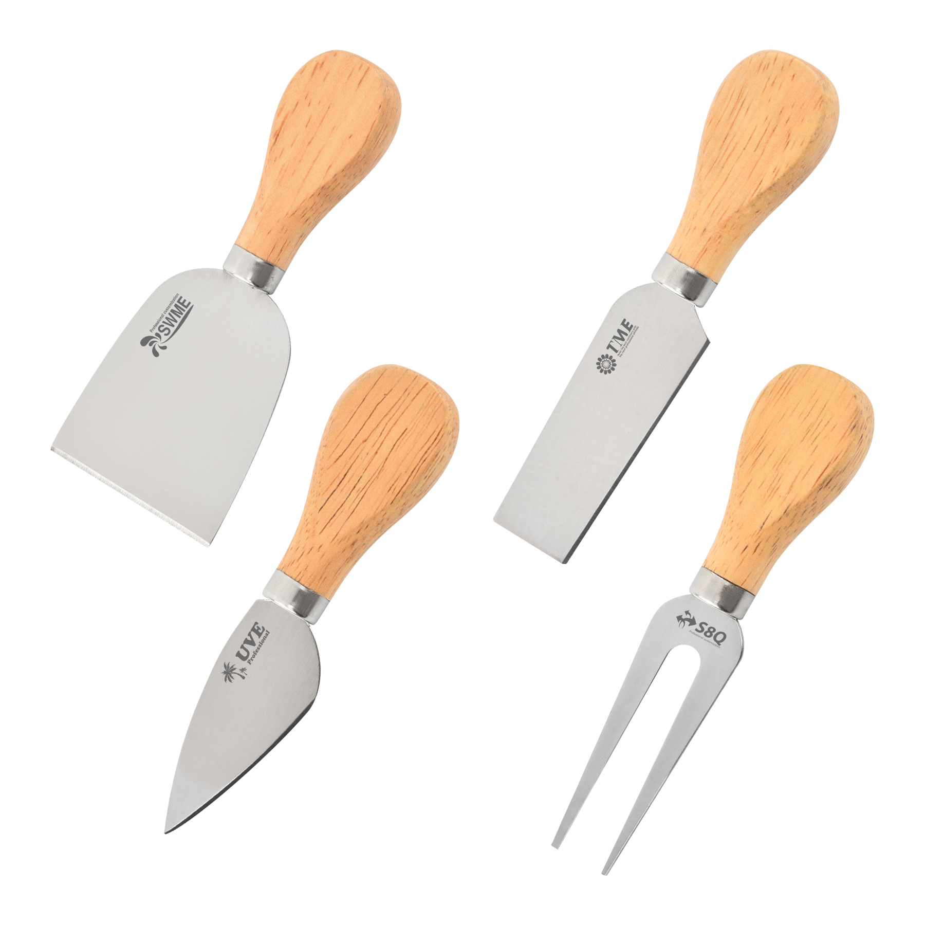 4 Pieces Cheese Knife Set 2