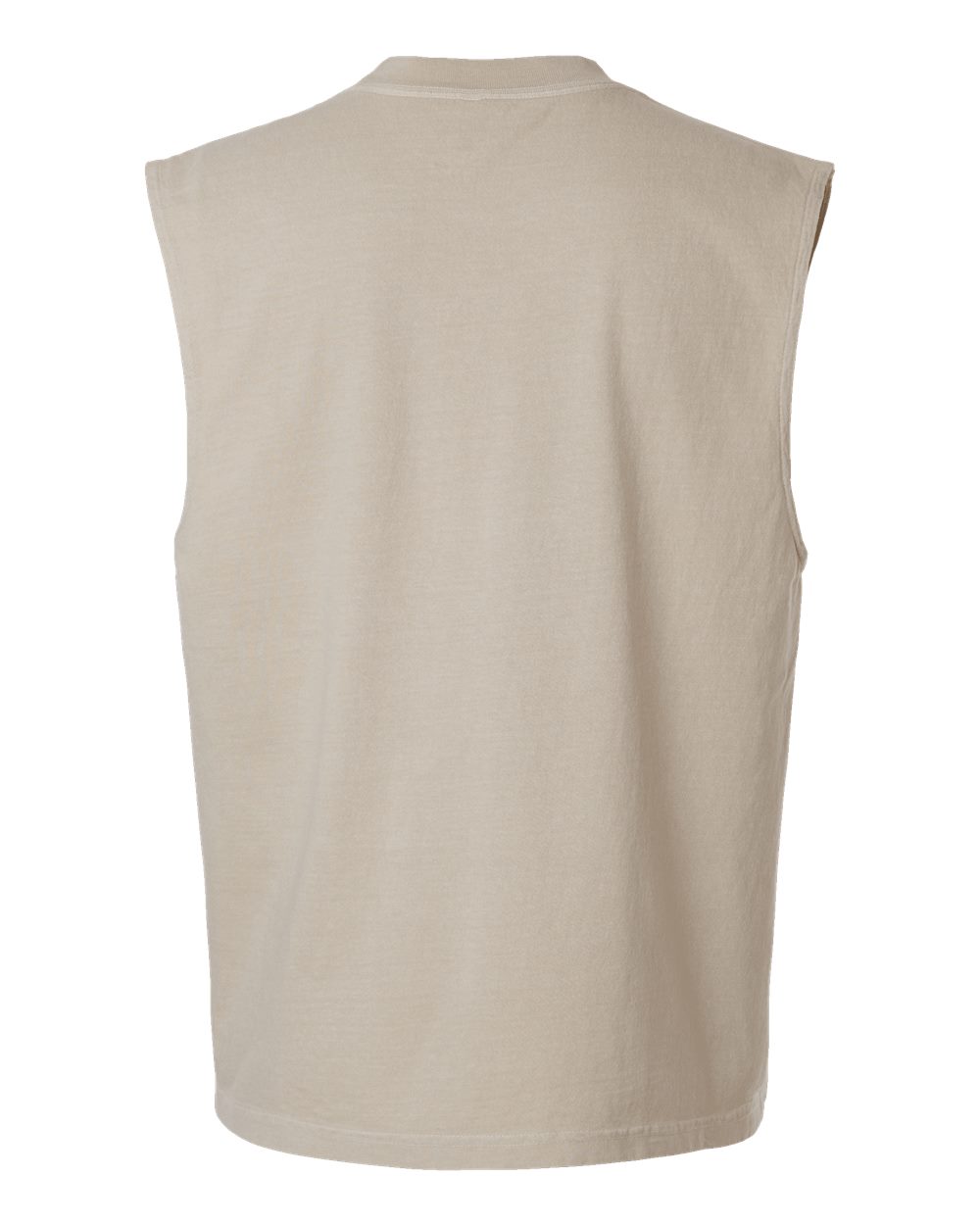 Unisex Heavyweight Cotton Garment-Dyed Boxy Muscle Tee - 207GD 19