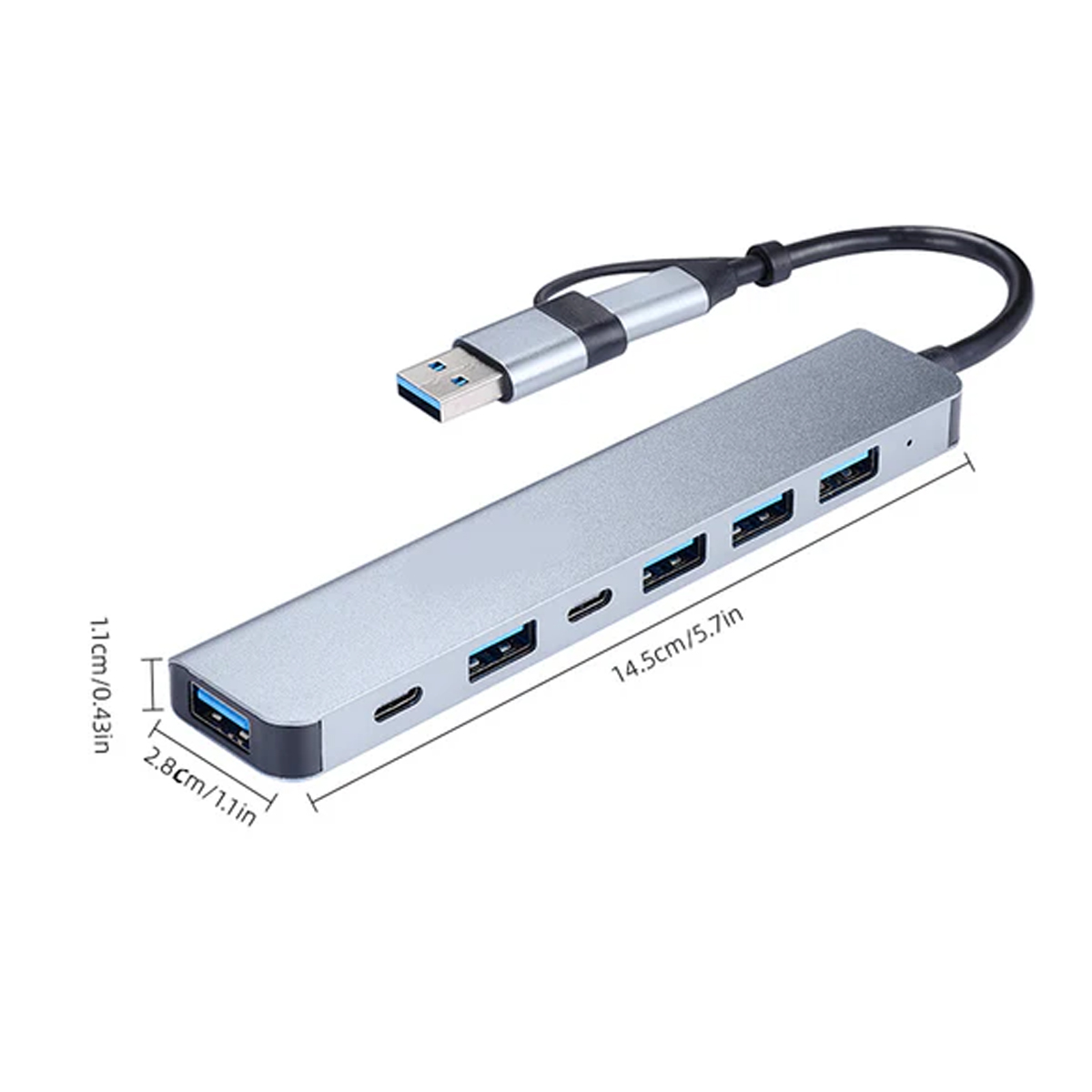 USB-C Hub Multiport Adapter 3