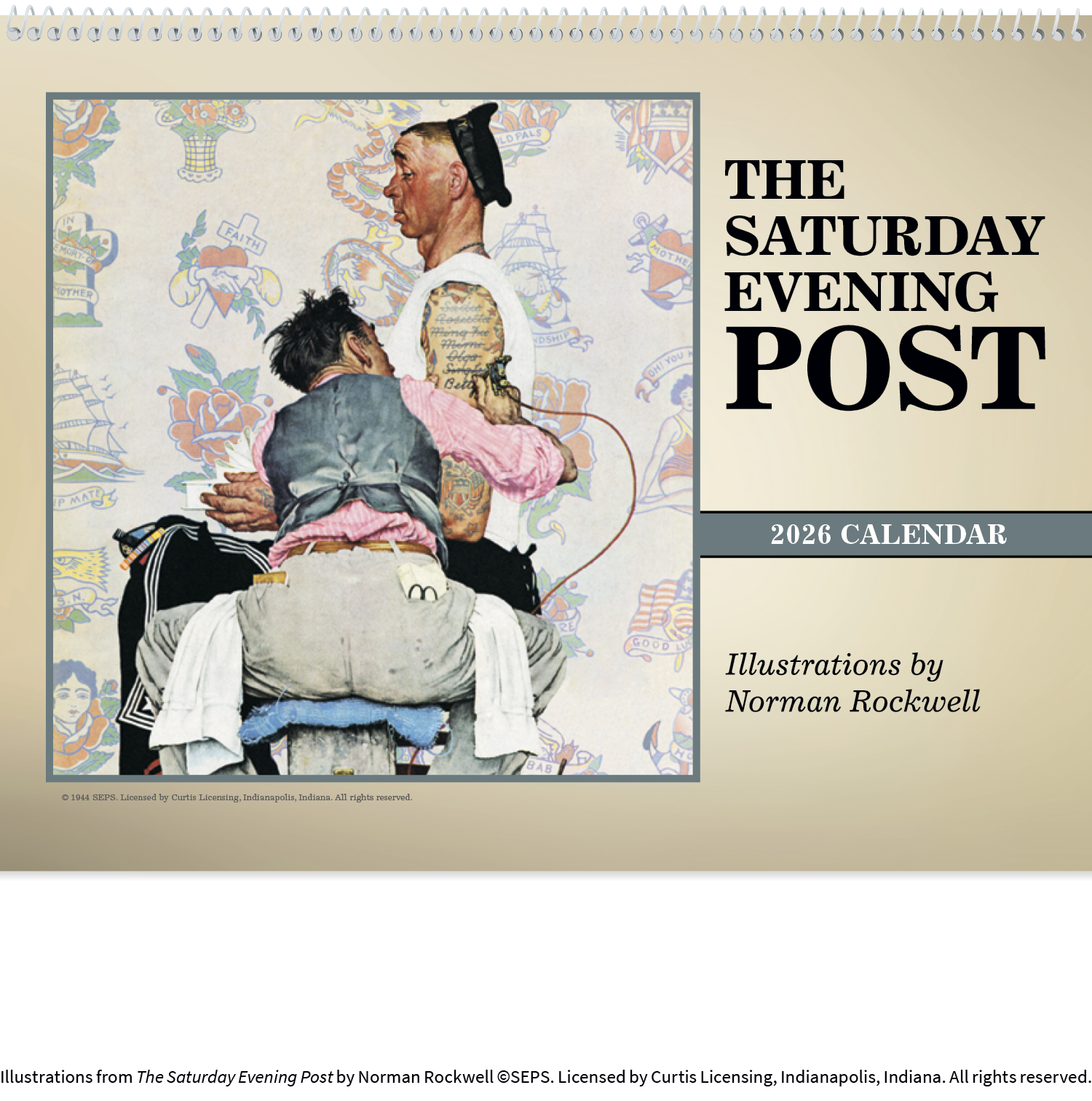 Triumph® Calendars The Saturday Evening Post Deluxe Pocket Calendar 1