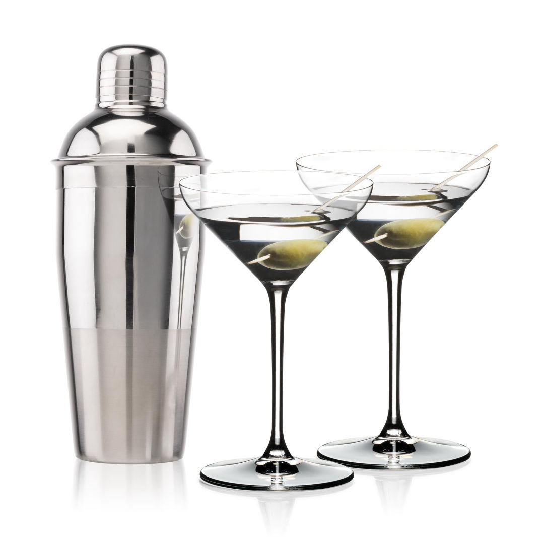 Catania Shaker & RIEDEL Martini Set 6