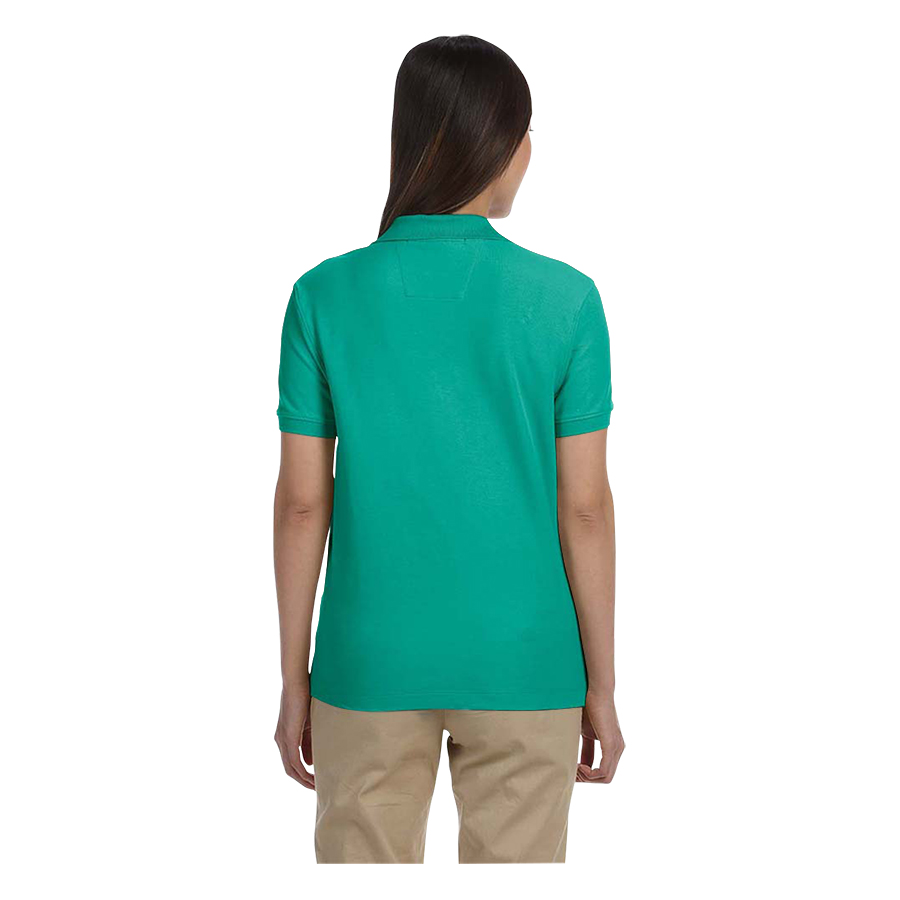 Devon & Jones Ladies' Short-Sleeve Y-Collar Polo Shirts 77