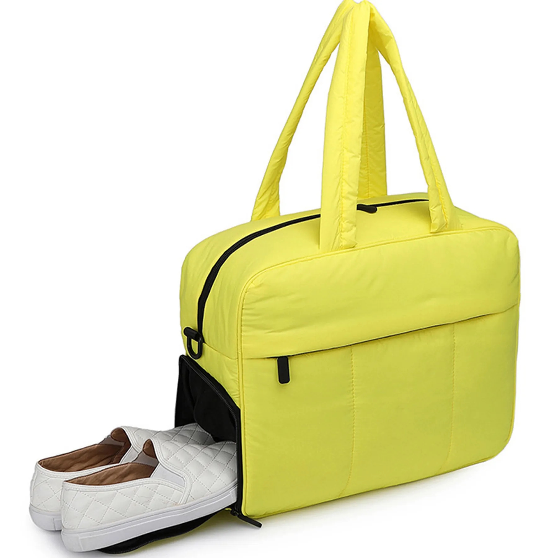 Luggage Bag With Wet Pocket Shoe Compartment 11