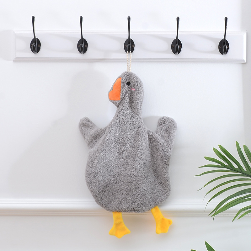 Goose Shaped Cute Children Hand Towel 2