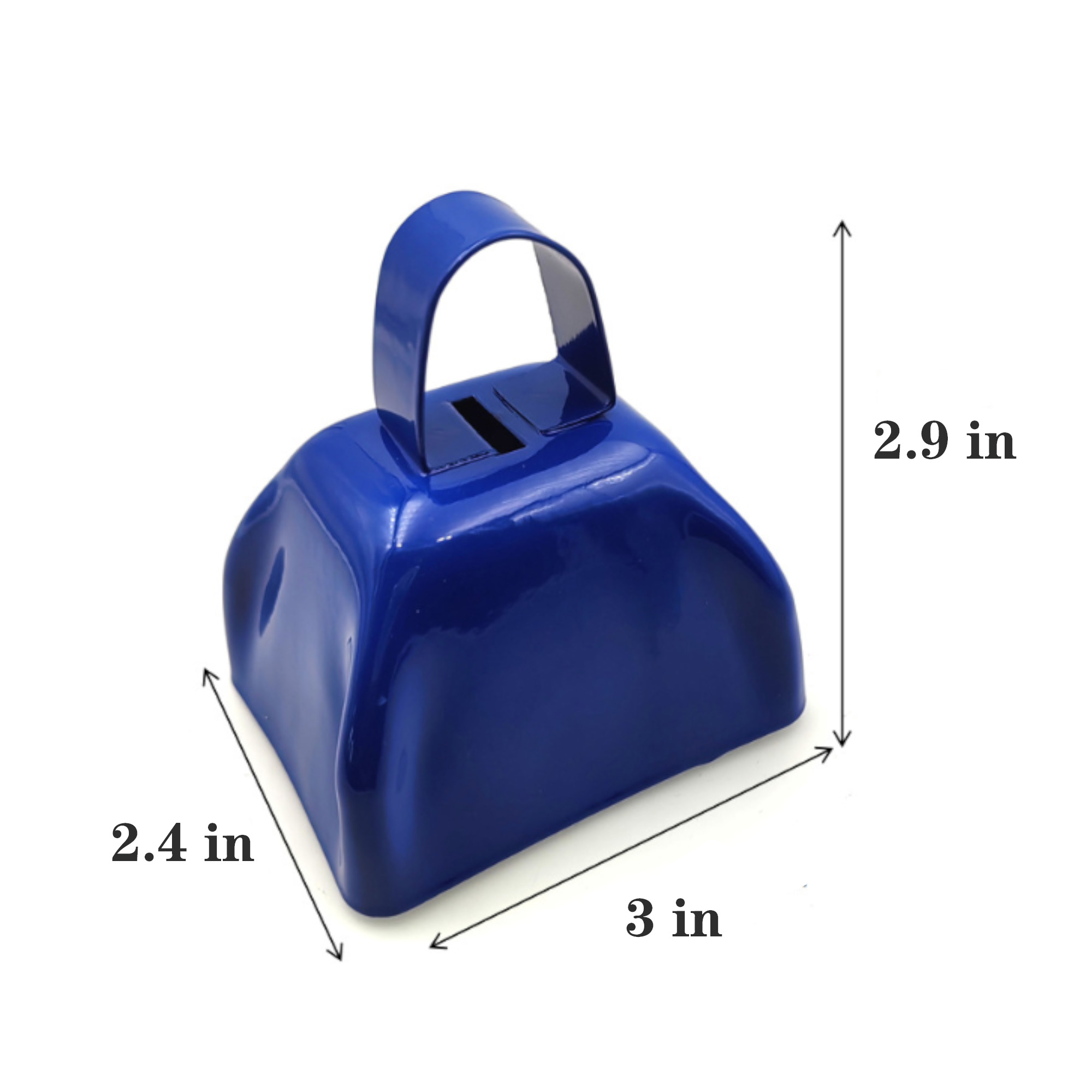 Popular 3" Iron Cowbell Noise Maker Toy 2