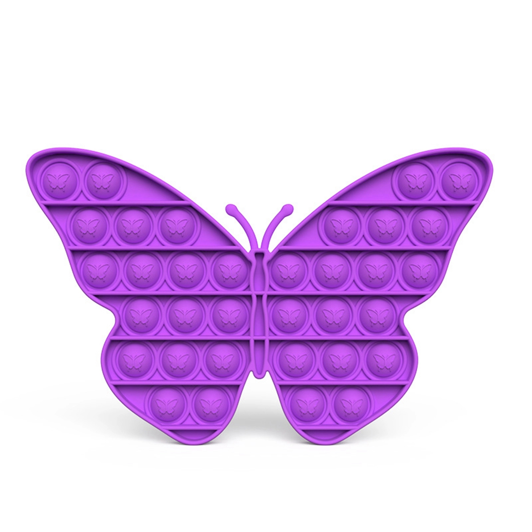 Butterfly Shape Silicone Push Pop Bubble Toy 4