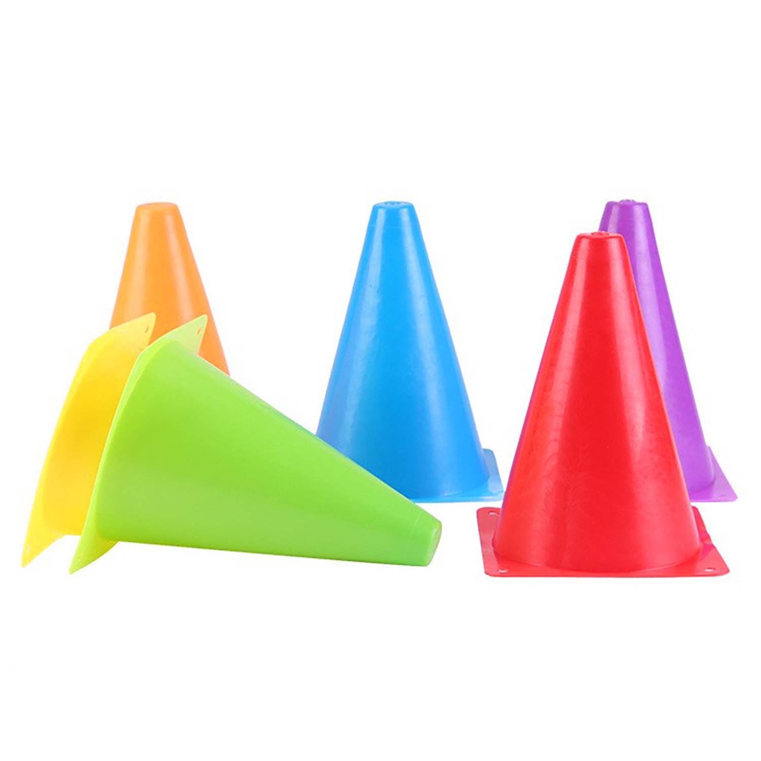 Plastic Ring Toss & Target Bucket Set 4