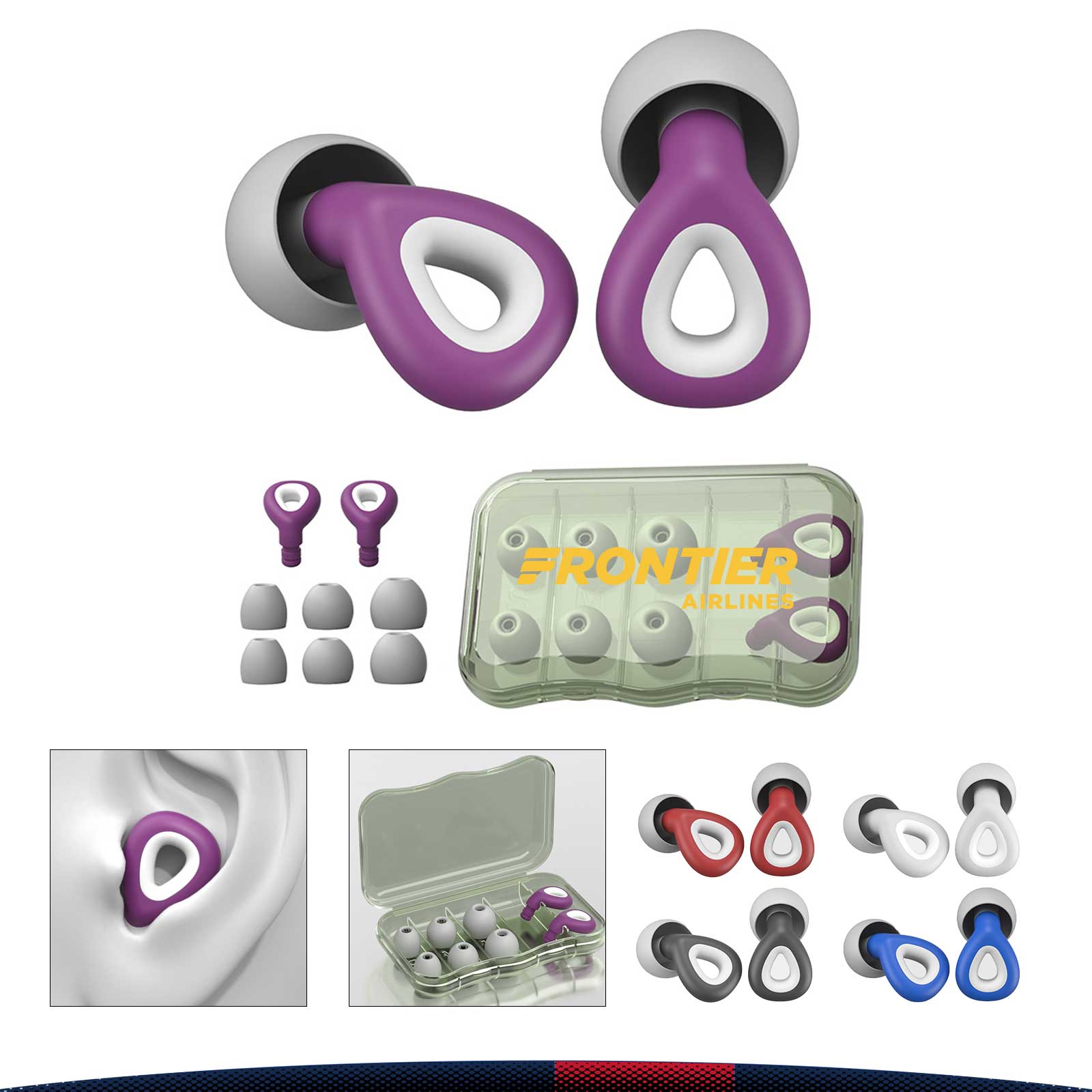 Zelax Silicone Earplugs 3